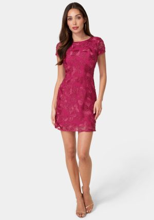 Soutache Short Sleeve Dress