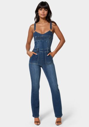 Denim Overall Jumpsuit